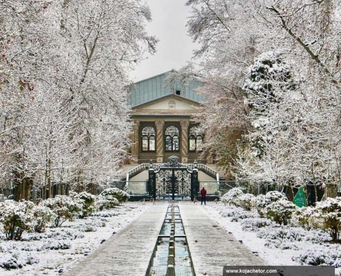 ferdows-garden-(1) باغ فردوس تهران در زمستان