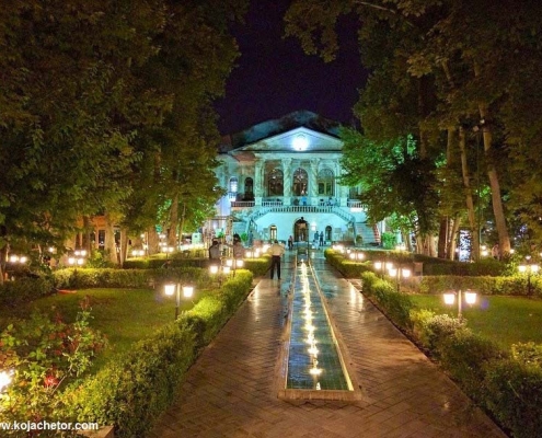 ferdows-garden-(4) باغ فردوس تهران در شب