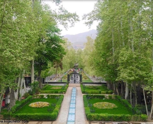 ferdows-garden-(5) باغ فردوس تهران در نزدیکی میدان تجریش