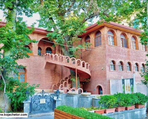 ferdows-garden-(6) قسمت های داخلی باغ فردوس تهران موزه باغ فردوس تهران