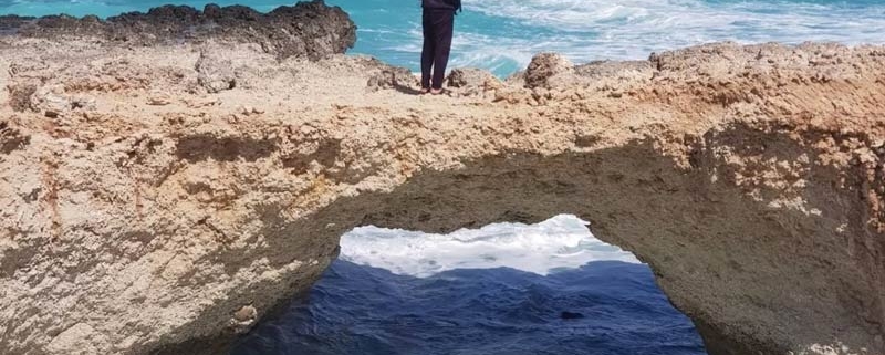 جزیره زیبای هندورابی از جزایر جنوب ایران در خلیج فارس