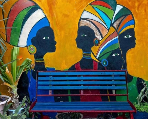 mobin-karvandi-_-kucheh-naneh-masumeh کوچه زیبا و رنگی ننه معصومه در بوشهر