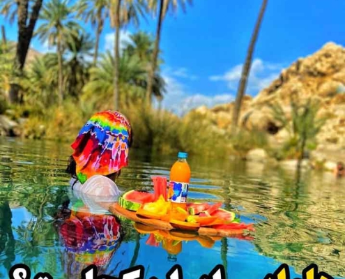 sabz-pooshan-spring-10 چشمه سبز پوشان هرمزگان معروف به هاوایی ایران