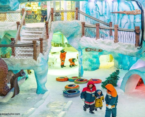 سرزمین برفی مشهد