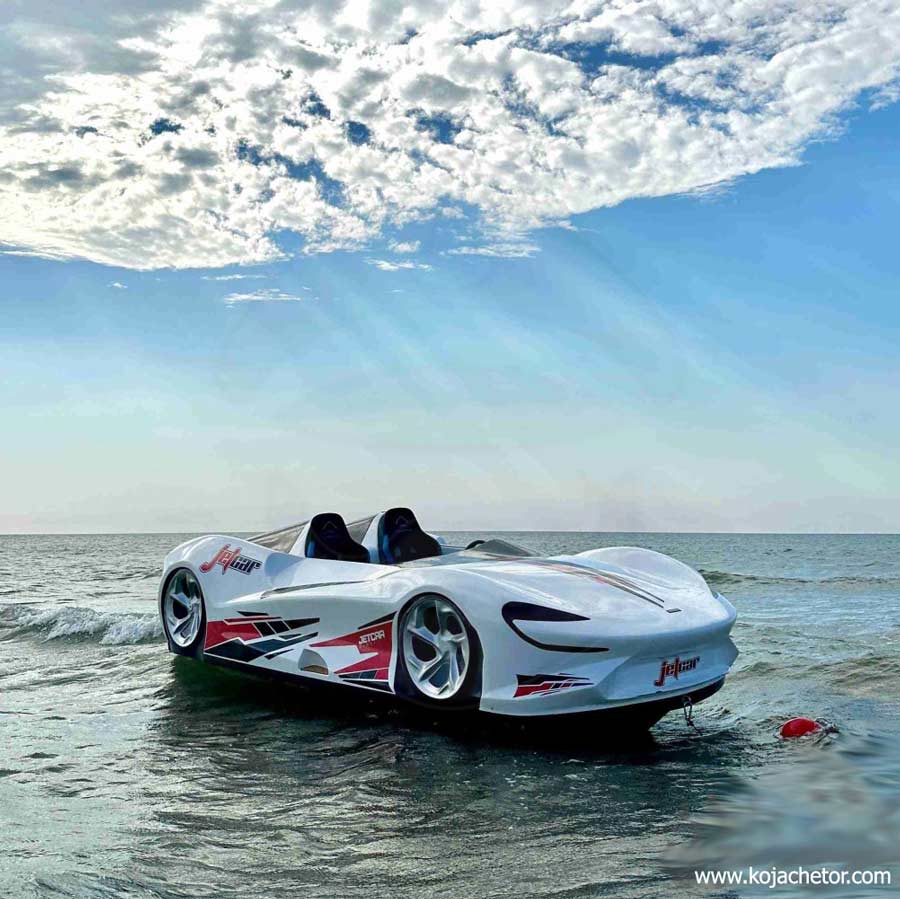 جت کار اسکی جزیره کیش از تفریحات کیش