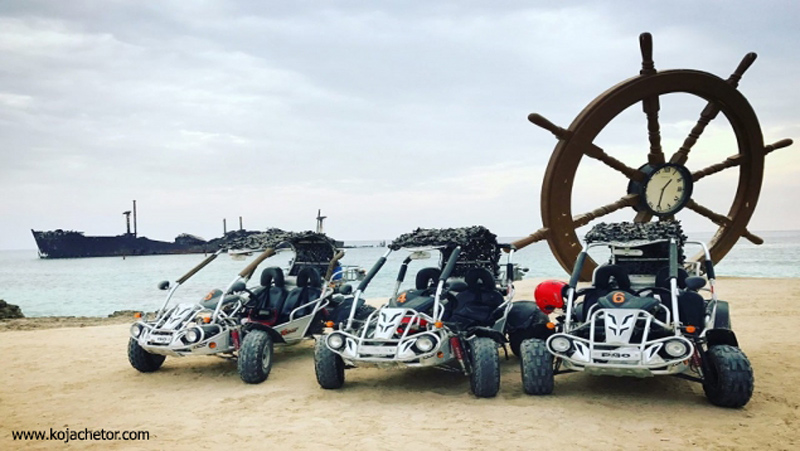 موتور سواری سافاری تفریحات غیر آبی کیش
