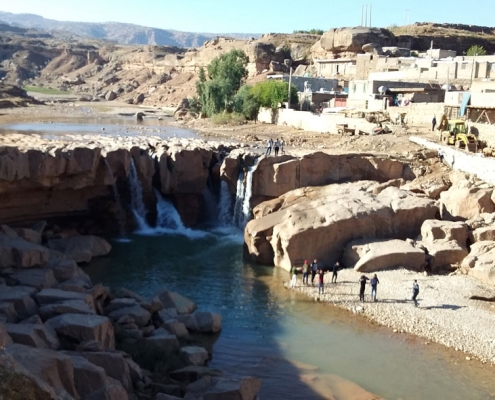 afrineh-waterfall--(2) آبشار آفرینه خرم آباد