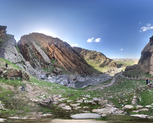 تنگ بهرام چوبین دره شهر ایلام