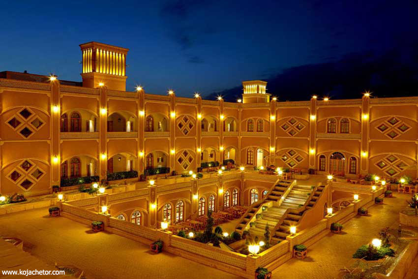 traditionbal_hotel_Yazd اقامت و اسکان در هتل های یزد