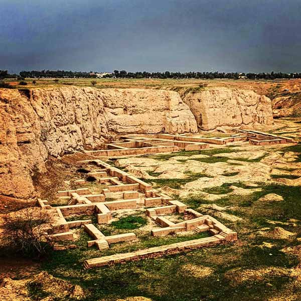 Hafttappeh-ancient-area محوطه باستانی هفتتپه در شوش اهواز
