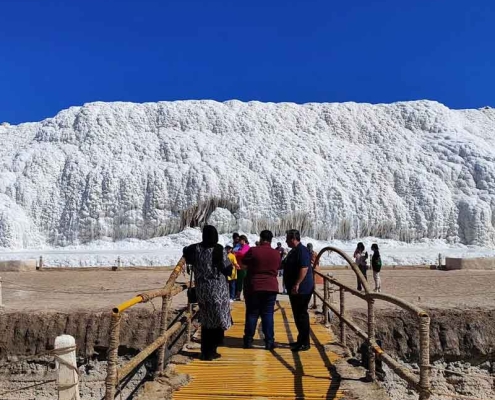 potas-salt-waterfall آبشار نمکی پتاس