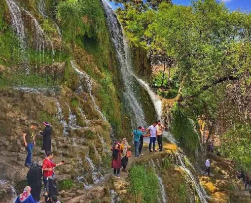 niasar-waterfall آبشار نیاسر کاشان