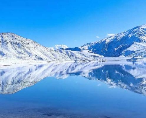 namrood-dam-6 دریاچه سد نمرود در زمستان